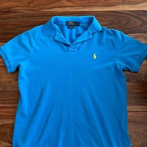 Ralph Lauren Polo, gently used, no spots. Medium custom fit.